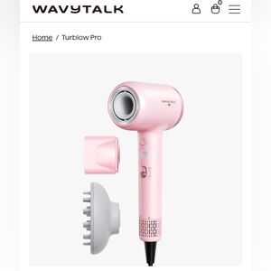 Wavytalk Pink Hair Dryer